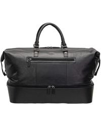 Mancini - Buffalo Double Compartment Duffle Bag - Lyst