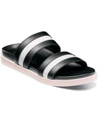 Stacy Adams - Metro Double Strap Slide Sandal - Lyst