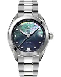 Alpina - Swiss Comtesse Diamond-accent Bracelet Watch 34mm - Lyst