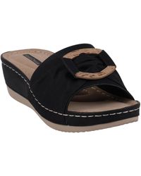 Gc Shoes - Ellen Comfort Slip On Wedge Sandals - Lyst