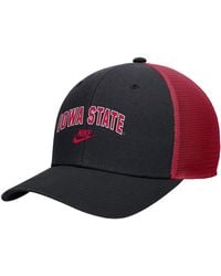 Nike - Iowa State Cyclones Vintage Arch Rise Performance Trucker Adjustable Hat - Lyst