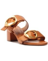 SCHUTZ SHOES - Olga Round Toe Dress Sandals - Lyst