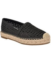 Calvin Klein - Presley Woven Slip-on Espadrilles - Lyst