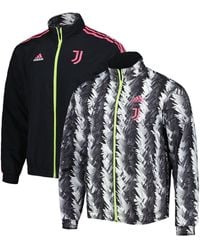 adidas - Juventus 2022/23 On-field Team Logo Anthem Reversible Full-zip Jacket - Lyst