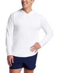 Speedo - Baybreeze Long Sleeve Hooded Performance Swim Shirt - Lyst