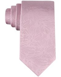 Calvin Klein - Henton Floral Pattern Tie - Lyst