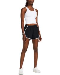 Under Armour - Fly By Mesh-panel Running Shorts - Lyst
