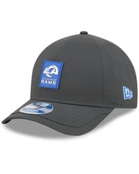 KTZ - Los Angeles Rams 2025 Sideline Cold Weather 9forty M-crown Adjustable Hat - Lyst