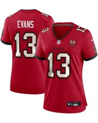 Nike - Mike Evans Tampa Bay Buccaneers 50th Season Team Game Jersey - Lyst