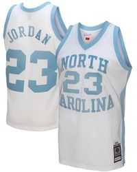 Mitchell & Ness - Michael Jordan North Carolina Tar Heels 1983/84 Authentic Retired Player Jersey - Lyst