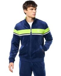 Sergio Tacchini - Damarindo Velour Track Jacket - Lyst