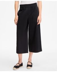 On 34th - High-rise Cropped Wide-leg Pants - Lyst
