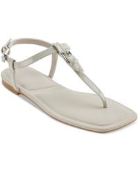 DKNY - Datto T-strap Sandals - Lyst