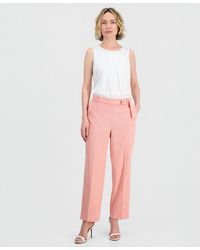 Kasper - Belted Pull-on Pants - Lyst