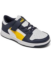 PUMA - Little Kids' Rebound Layup Low Casual Sneakers From Finish Line - Lyst