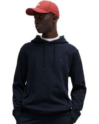 BOSS - Boss By Logo Patch Cotton-terry Hoodie - Lyst
