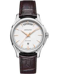 Hamilton - Jazzmaster Day Date Automatic Watch - Lyst