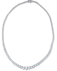 Macy's - Diamond Graduated Collar Tennis Necklace (5 Ct. T.w. - Lyst