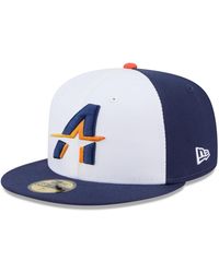 KTZ - White/navy Houston Astros 2025 City Connect 59fifty Fitted Hat - Lyst