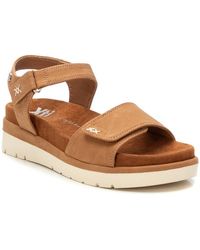 Xti - Suede Flat Sandals By - Lyst