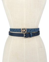 Michael Kors - Michael 2-pk. Smooth Leather & Logo-print Belts - Lyst