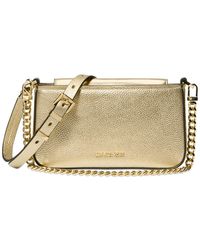 Michael Kors - Bryant Small Leather Convertible Crossbody - Lyst