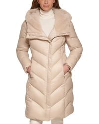 Calvin Klein - Faux-fur-lined Hooded Down Puffer Coat - Lyst