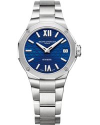 Baume & Mercier - Swiss Riviera Stainless Steel Bracelet Watch 33mm - Lyst