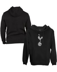 1863fc - Tottenham Hotspur Monochrome Badge Fleece Pullover Hoodie - Lyst