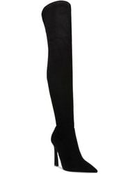 Steve Madden - Laddy Pointed-toe Over-the-knee Dress Boots - Lyst