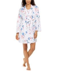 cotton wrap dressing gown