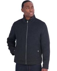 Michael Kors - Wool Hipster Trimmed Collar Jacket - Lyst