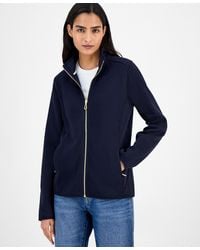 Nautica - Zip-front Fleece Sweater Jacket - Lyst