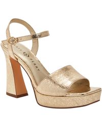 Katy Perry - Square Open Platform Sandals - Lyst