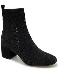 Kenneth Cole - Rida Stretch Jewel Dress Booties - Lyst