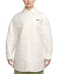 Nike - Sportswear Essentials Quilted Trench Coat - Lyst