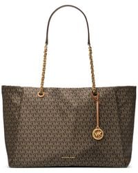 Michael Kors - Michael Georgia Large Nylon Top Zip Tote - Lyst