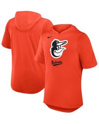 Nike - Baltimore Orioles Tri-blend Performance Hoodie T-shirt - Lyst