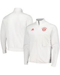 adidas - Bayern Munich 2023/24 Anthem Full-zip Jacket - Lyst