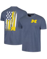 Image One - Michigan Wolverines Baseball Flag Comfort Colors T-shirt - Lyst