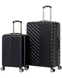 Kenneth Cole - Madison Square 2-pc. Chevron Expandable luggage Set - Lyst