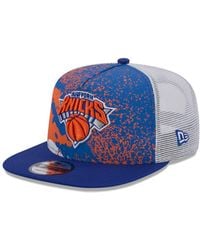 KTZ - New York Knicks Court Sport Speckle 9fifty Snapback Hat - Lyst