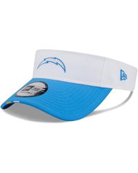 KTZ - White/powder Blue Los Angeles Chargers 2025 Nfl Training Camp Adjustable Visor Hat - Lyst