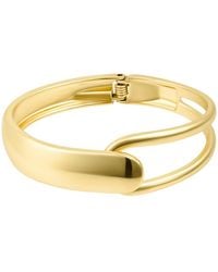 Adornia - Overlapping Open Cuff Bracelet - Lyst