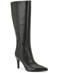 Nine West - Korin Wide-calf Pointed Toe Stiletto Dress Boots - Lyst