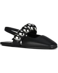 Jeffrey Campbell - Manon Dome-studded Slingback Flats - Lyst