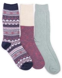 Muk Luks - Boot Socks - Lyst