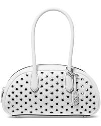 Michael Kors - Michael Lulu Leather Handle Satchel - Lyst