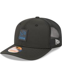 KTZ - Detroit Lions 2025 Sideline 9seventy Trucker Adjustable Hat - Lyst