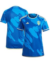 adidas - Sweden National Team 2023 Away Replica Jersey - Lyst